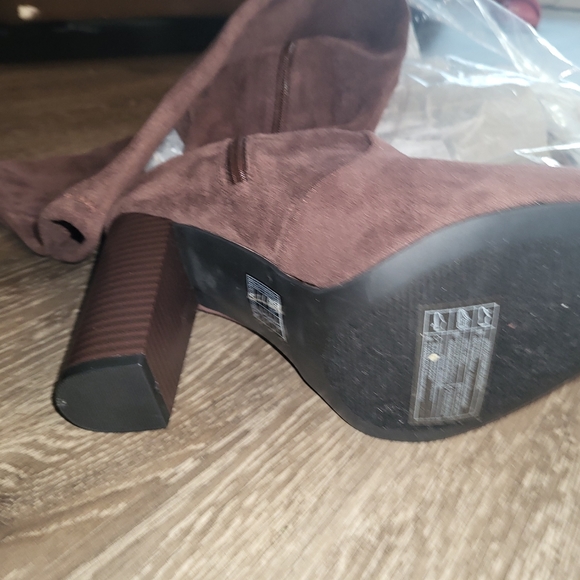 Over knee wide leg boots - Picture 5 of 6